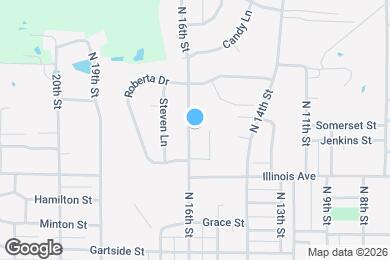 Map image of the property - 1016 N 16th St