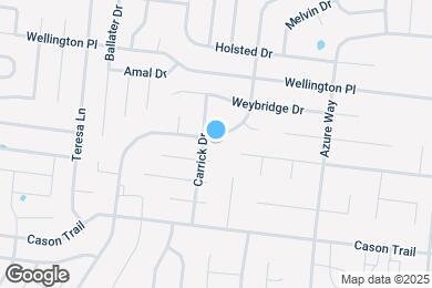 Map image of the property - 1543 St Andrews Dr
