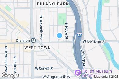 Map image of the property - 1424 W Division St