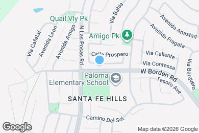 Map image of the property - 1239 Calle Fantasia