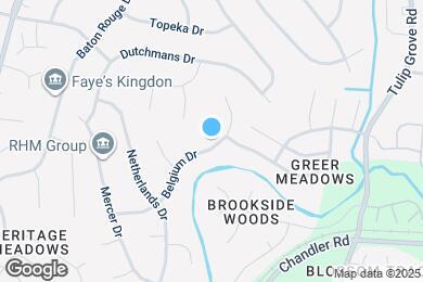 Map image of the property - 645 Belgium Dr