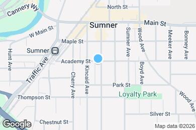 Map image of the property - 1020 Academy St