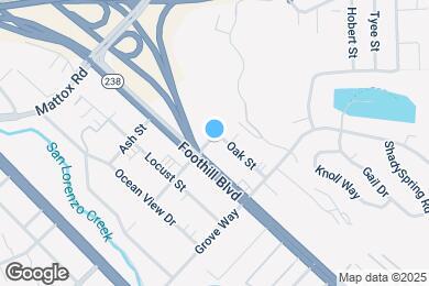 Map image of the property - 21303 Oak St