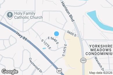 Map image of the property - 5650 S 1425 E