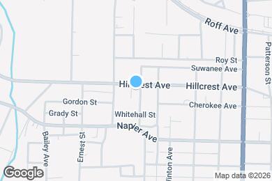 Map image of the property - 919 Inverness Ave