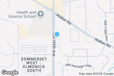 Map image of the property - 770 NW 185th Ave