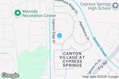 Map image of the property - 20735 Desert Shadows Ln