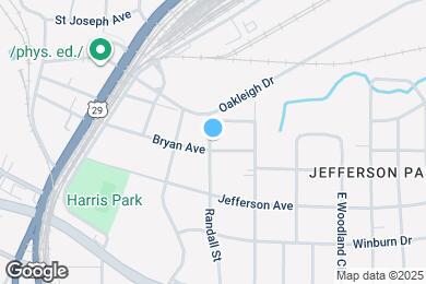 Map image of the property - 1369 Bryan Ave