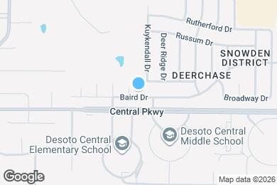 Map image of the property - 2458 Baird Dr