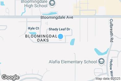 Map image of the property - 1624 Carter Oaks Dr