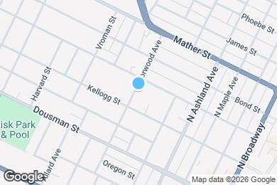 Map image of the property - 420 N Norwood Ave