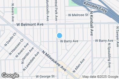 Map image of the property - 3105 N Central Park Ave