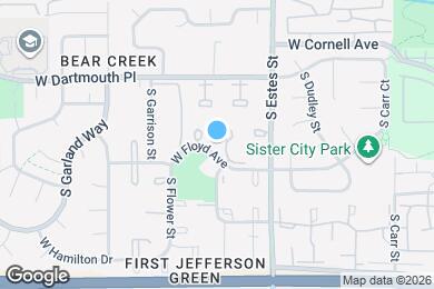 Map image of the property - 9005 W Floyd Ave
