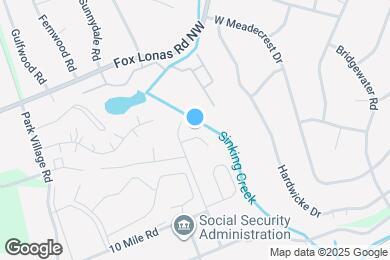 Map image of the property - Eagle Brook