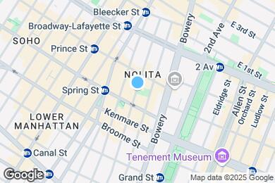 Map image of the property - 223 Mott St