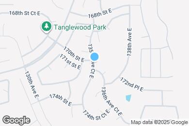 Map image of the property - 17003 135th Ave Ct E