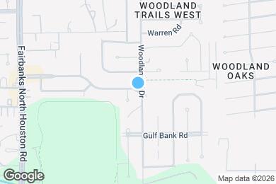 Map image of the property - 7447 Woodland W Dr