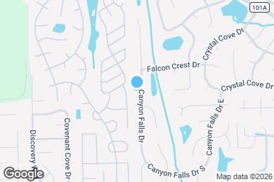 Map image of the property - 2752 Canyon Falls Dr