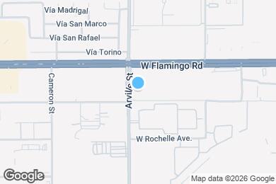 Map image of the property - 4381 W Flamingo Rd