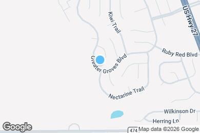 Map image of the property - 15408 Greater Groves Blvd