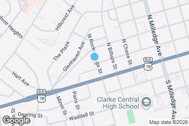 Map image of the property - 227 N Rocksprings St