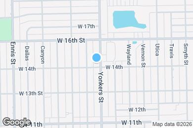Map image of the property - 1401 Yonkers St