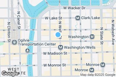 Map image of the property - 208 W Washington St