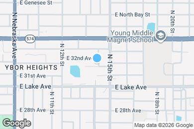Map image of the property - 1320 E Louise Ave