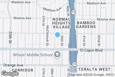 Map image of the property - 4367 38th St