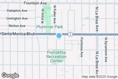 Map image of the property - Avalon West Hollywood