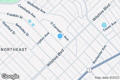 Map image of the property - 1147 Centinela Ave