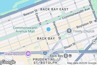 Map image of the property - 174 Newbury St