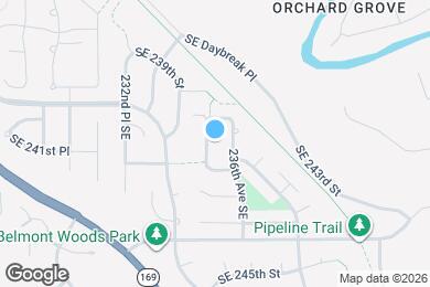 Map image of the property - 24116 235th Ave SE