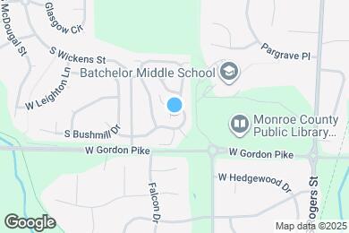 Map image of the property - 1425 W Westwind Ct