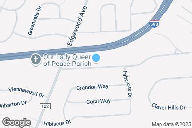 Map image of the property - 184 Warren Ave