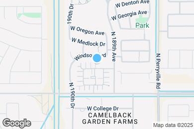 Map image of the property - 18940 W Reade Ave