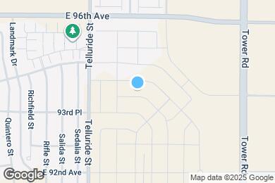 Map image of the property - 17911 E 94th Ave