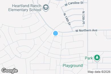 Map image of the property - 1675 W Pima Ave