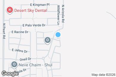 Map image of the property - 1680 E Judi St