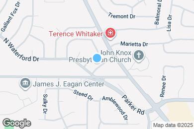 Map image of the property - 1465 Aintree Dr