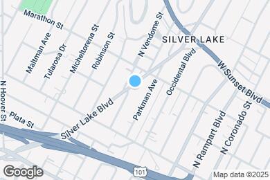 Map image of the property - 720 Silver Lake Blvd