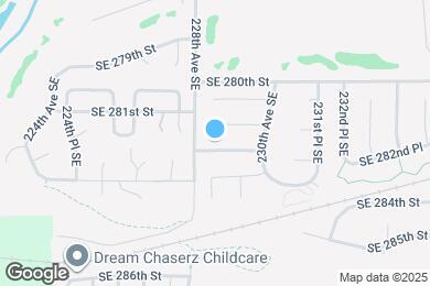 Map image of the property - 22820 SE 282nd St