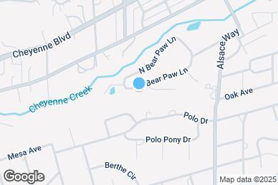 Map image of the property - 711 S Bear Paw Ln