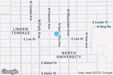 Map image of the property - 1131 E Lee St