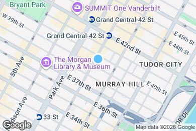 Map image of the property - 133 E 39th St