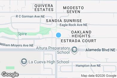 Map image of the property - 8400 Oakland Ave NE