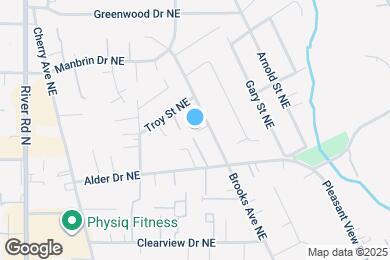Map image of the property - 4099 Brooks Ave NE