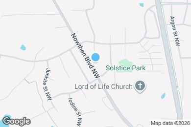 Map image of the property - 14700 Germanium St NW