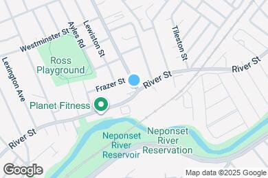 Map image of the property - 327 Wood Ave