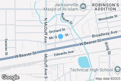 Map image of the property - 2373 Broadway Ave